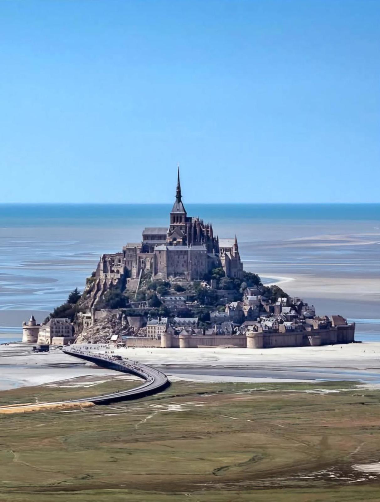 Vue Exceptionnelle Sur Le Mont Saint Michel Villa Huisnes-sur-Mer Exterior foto